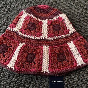 Lucky Brand Crochet Bucket Hat - NWT